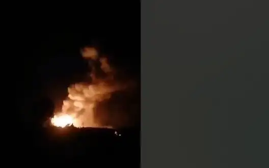 Ammunition depot in Voronezh region attacked by SSU drones - sources. VIDEO