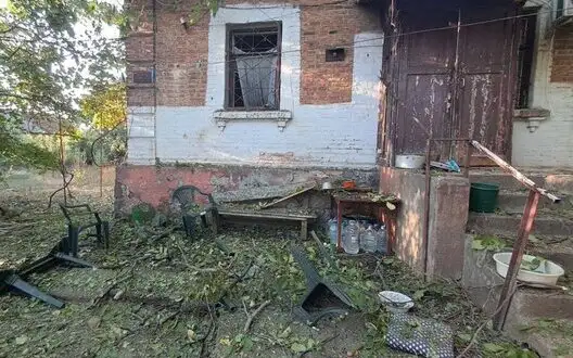 Russians shelled Myrovka and Marhanets communities with artillery, and attacked Nikopol with drones: One killed and one wounded, infrastructure damaged. PHOTOS