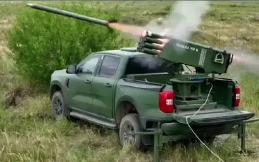 Combat operation of Ukrainian-made Sivalka-VM8 flamethrower system. VIDEO