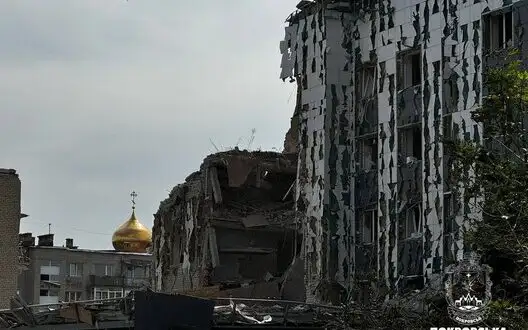 Ruscists aim to destroy infrastructure of Pokrovsk and destroy overpasses - officer of 59th SMB Tsehotskyi