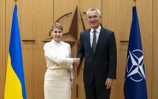 Stefanishyna discussed with Stoltenberg additional air defense systems and creation of buffer zone over western regions of Ukraine