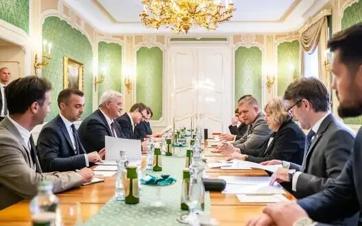 Sybiha and Fico met in Bratislava to discuss development of relations in spirit of good neighborliness. PHOTO