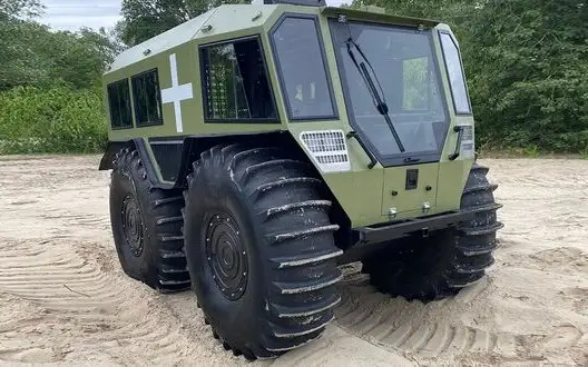 TAKHA amphibious all-terrain vehicle has been admitted to service in AFU - Ministry of Defense. PHOTO