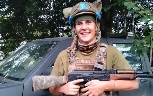 Ukrainian weightlifting champion Nina Pashkevych was killed in Donetsk region while performing combat mission. PHOTO