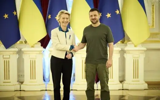 Zelenskyy met with von der Leyen: He thanked for EU’s energy support for Ukraine