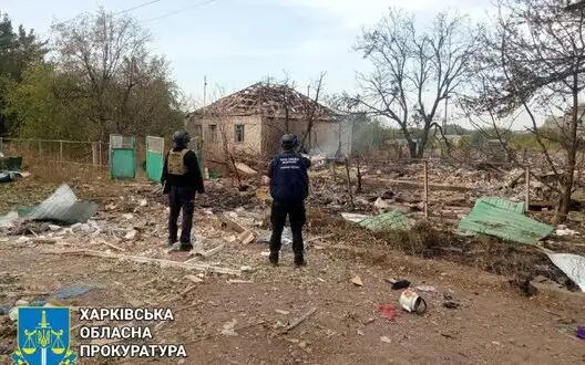 Two people killed, one wounded in Kharkiv region as result of Russian shelling. PHOTOS