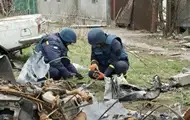 В Киеве обломки ракет упали на супермаркет и территорию школы