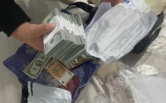 UAH 4.4 million was found in possession of Zhytomyr doctor who helped evaders with fake diagnoses - National Police. PHOTO