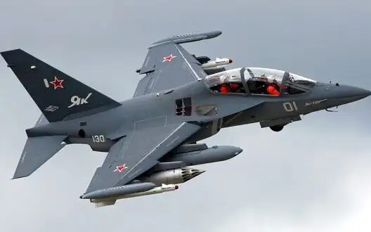 Yak-130 military plane crashes in Russia: pilot ejects