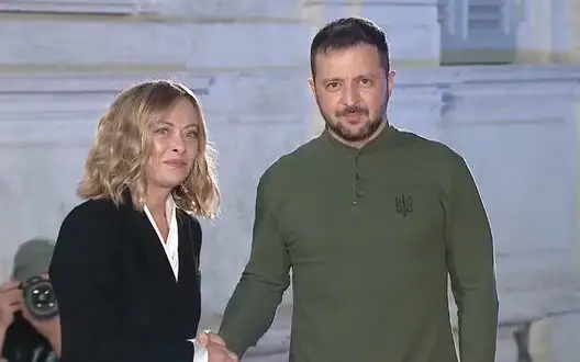 Zelenskyy arrived in Italy and is holding meeting with Prime Minister Meloni. VIDEO