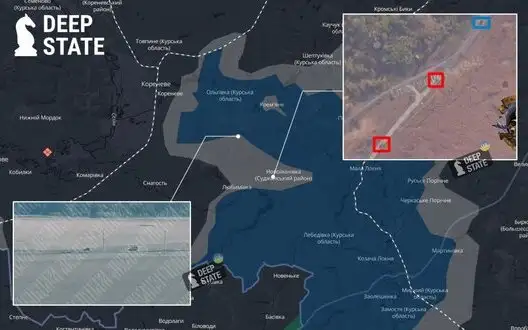 Russians pushed through left flank of Kursk group of Ukrainian Defense Forces - DeepState