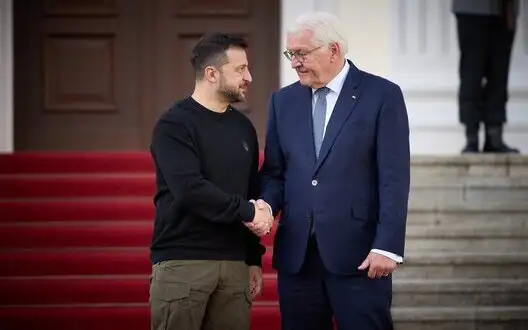 Zelenskyy meets with German President Steinmeier: they discussed security situation and key needs of Ukraine. PHOTOS