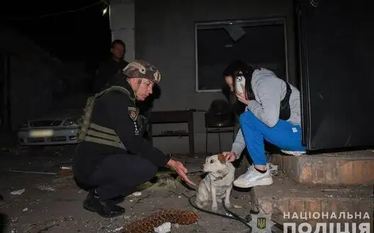 Consequences of enemy attack by KABs on Zaporizhzhia. PHOTOS