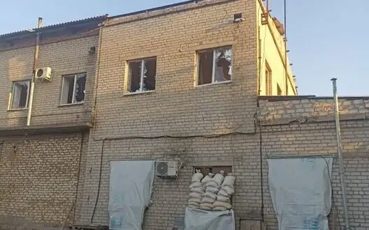 Occupiers hit fire and rescue unit in Kostiantynivka. PHOTOS