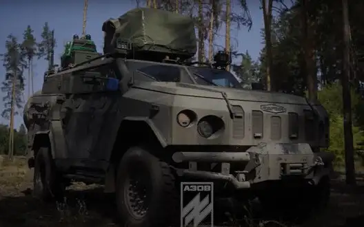 Azov Brigade is armed with updated domestic Novator-2 armored vehicles. VIDEO