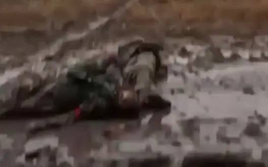 Bodies of seven Russians are lying in mud in Kursk region: "They wanted to assault fag#ots. Liberators, bitch". VIDEO