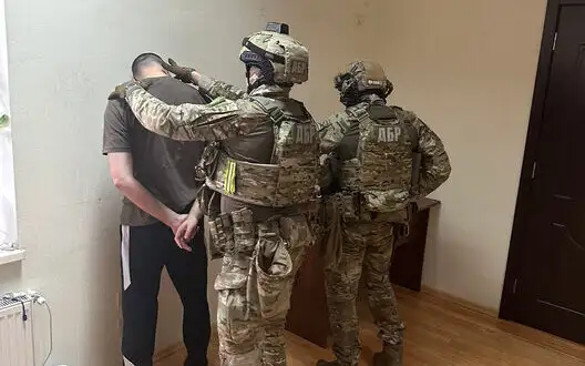 Former law enforcement officer who extorted $60,000 from local resident under guise of SBI officer is detained in Odesa. PHOTOS