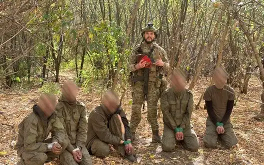 Soldiers of 3rd SAB captured group of occupiers in Kharkiv region. PHOTOS