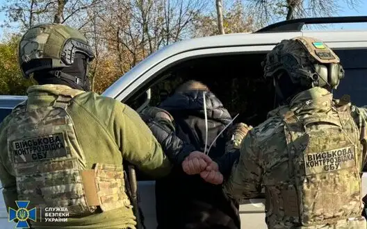 In Kharkiv, FSS agent who adjusted Russian strikes on city is detained - SSU. PHOTOS