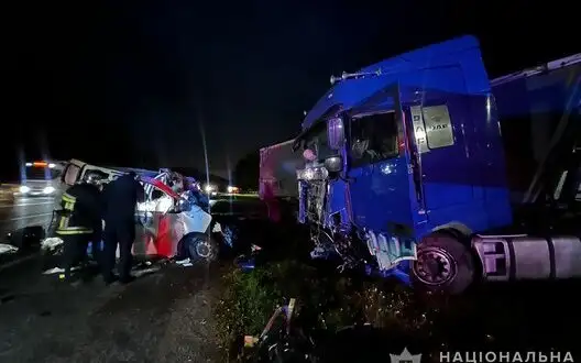 Six people, including two children, died in road accident in Vinnytsia region. PHOTOS