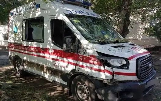 Occupiers attacked ambulance in Stanislav with UAV, shelled 12 settlements in Kherson region overnight