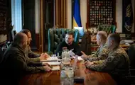 Зеленский провел совещание с военными