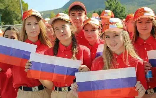 Children from Germany spotted in "Artek" camp in occupied Crimea. PHOTO