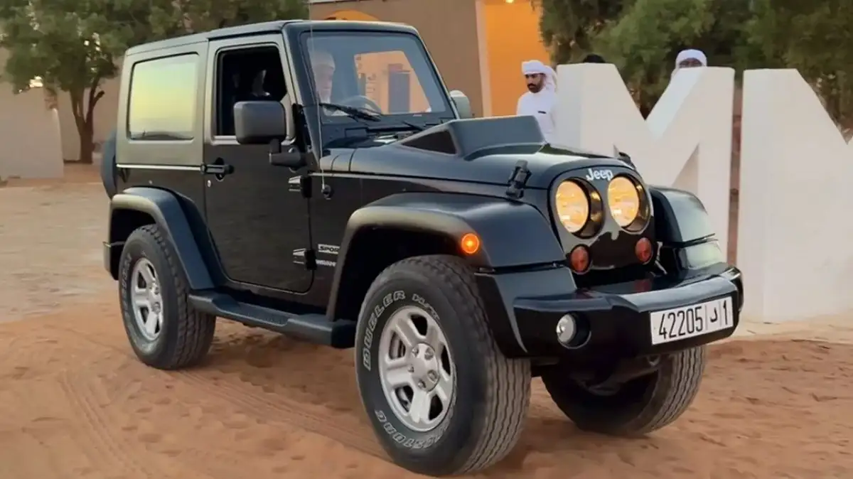 По размеру с мотоцикл: как выглядит самый узкий Jeep (фото, видео)