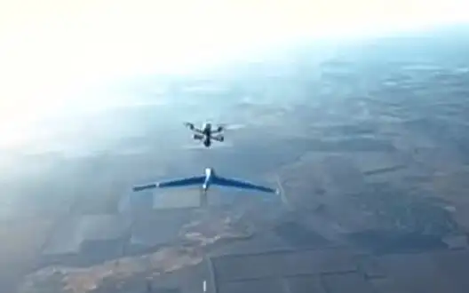 Two kamikaze drone operators race to shoot down Russian drone: "Come on, Baby! We’ll hit it first!". VIDEO