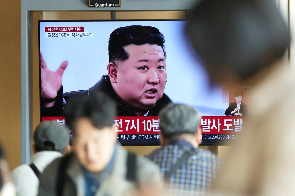 North Korea conducts longest test of intercontinental ballistic missile yet