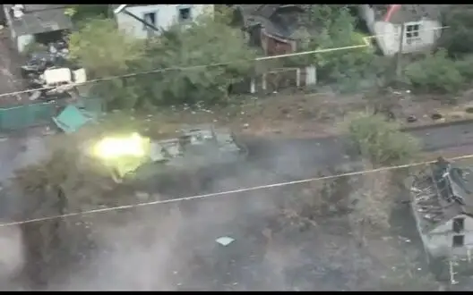 Crew of Ukrainian BTR-4E "Bucephal" destroys fortifications of occupiers in Pokrovske direction. VIDEO