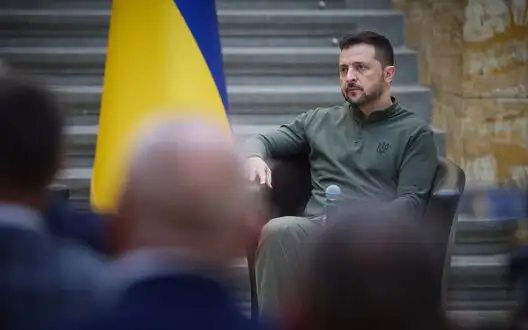 Zelenskyy: Russia is not protected by anything. Before operation near Kursk, there were several thousand Russian troops, now there are 45,000