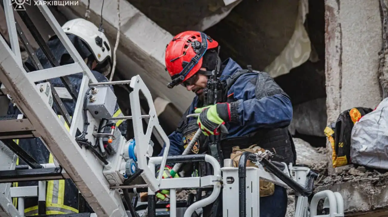 Search and rescue operations in high-rise building in Kharkiv completed: three killed, 36 injured – photos