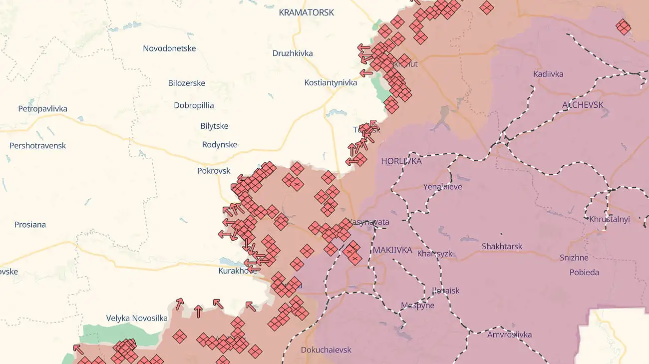 Russia occupied 150 sq. km in Donetsk Oblast over past week – Estonian intelligence 