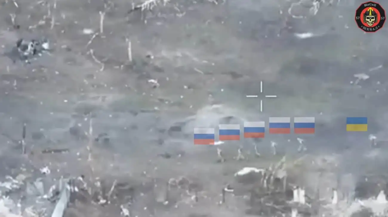 Ukrainian 57th Separate Motorised Infantry Brigade captured 15 Russians in Vovchansk – video