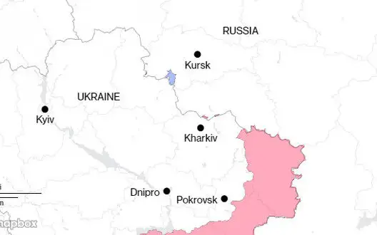 Russian army seized more territory in Ukraine last week than at any time this year - Bloomberg