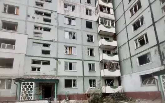 Consequences of GAB strike on multi-storey building in Stepnohirsk, Zaporizhzhia: 2 people are released. PHOTO