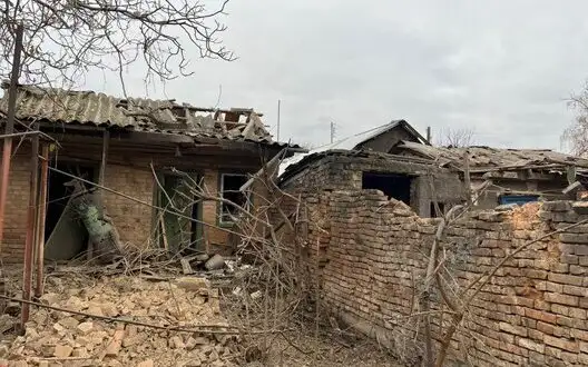 Russian troops shelled Nikopol district with Grad, UAVs and heavy artillery throughout day: Houses, gas pipelines and power lines damaged. PHOTOS