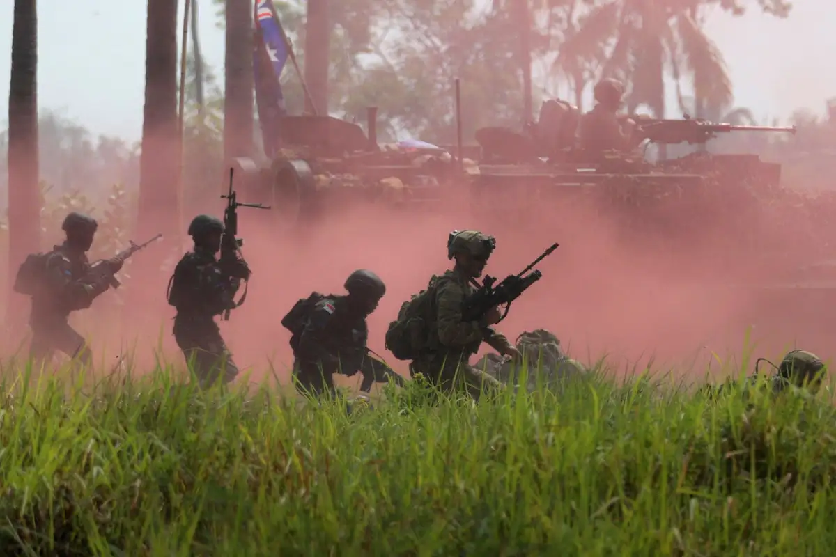 Indonesia and Australia hold joint military drills after signing a new defense agreement