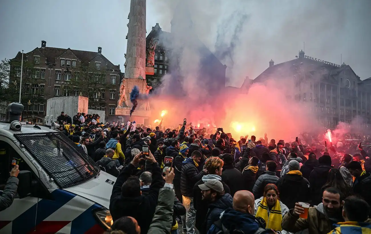 В Амстердамі знову спалахнули антиізраїльські демонстрації, затримані десятки людей