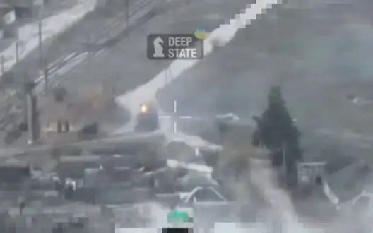 Column of Russian armoured vehicles breaks through to Kupyansk - DeepState. VIDEO