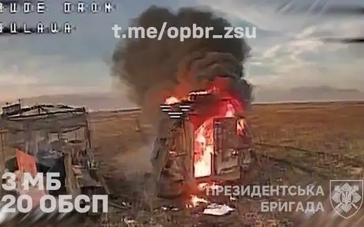 Know-how at front: drone gun shoots enemy infantry hiding in landings in Donetsk region. VIDEO