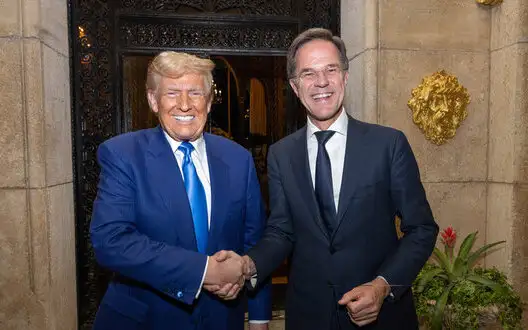 NATO Secretary General Rutte meets with Trump to discuss global security issues