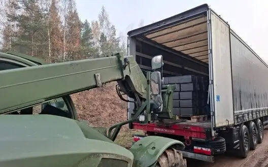 Ammunition, spare parts for armored personnel carriers and generators: Lithuania hands over new batch of military aid to Ukraine. PHOTO