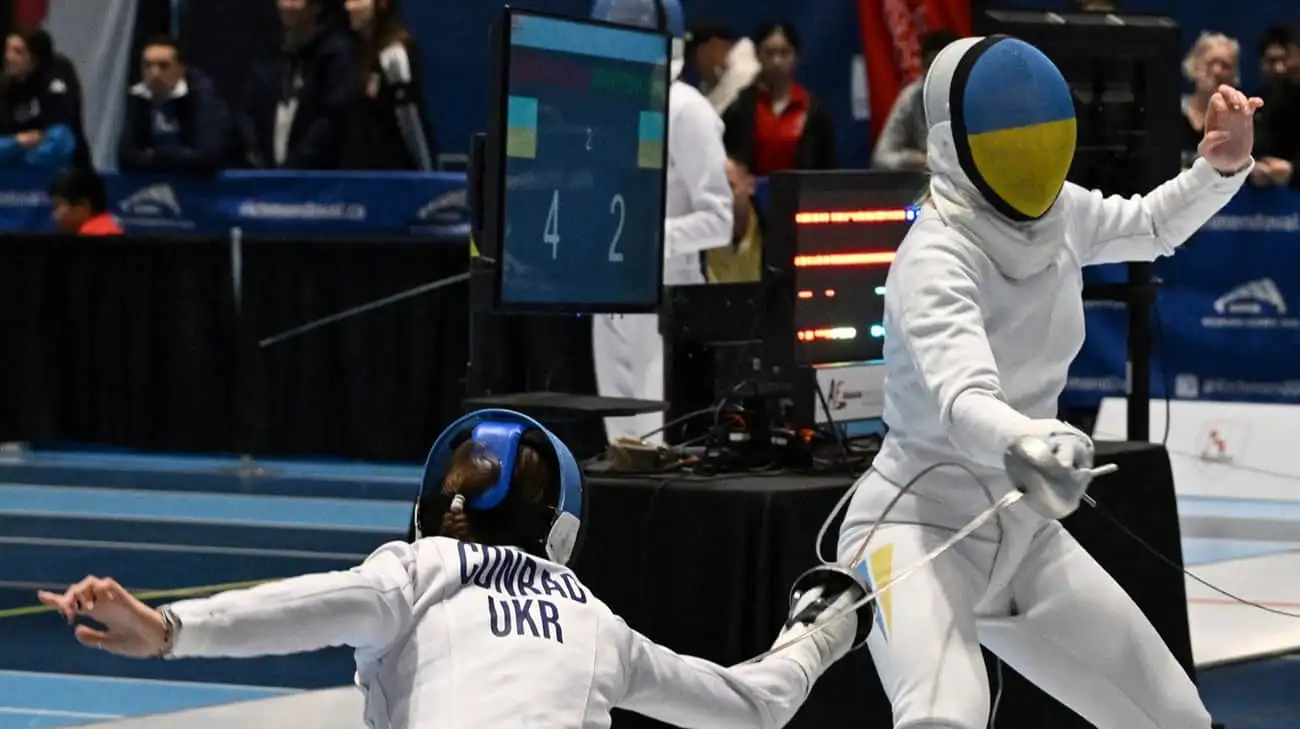 Ukraine's women's fencing team wins historic silver at Fencing World Cup