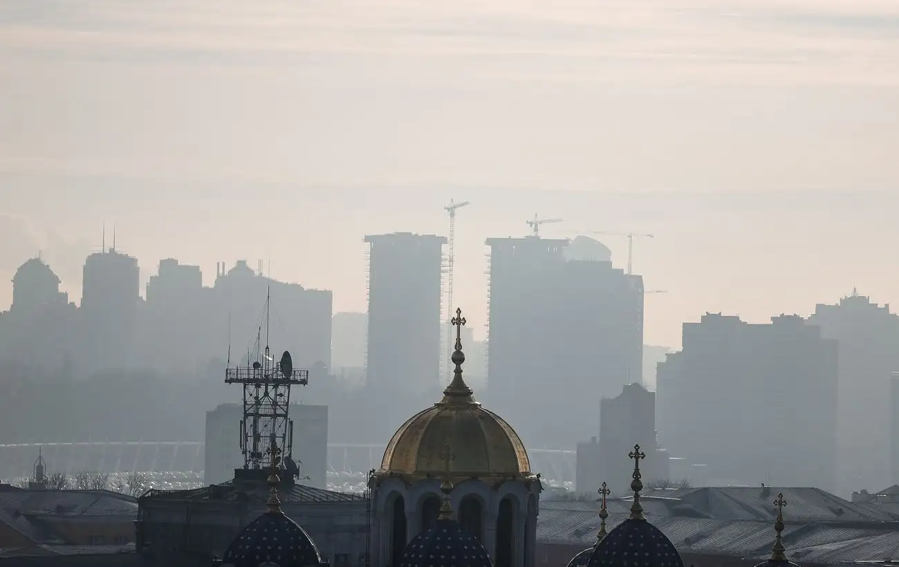 В Киеве временно ухудшилось качество воздуха