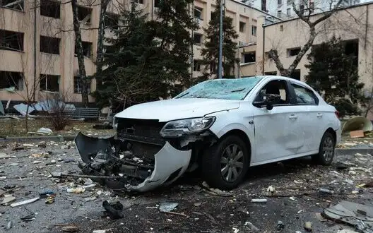 Consequences of enemy attack on center of Kharkiv. PHOTOS