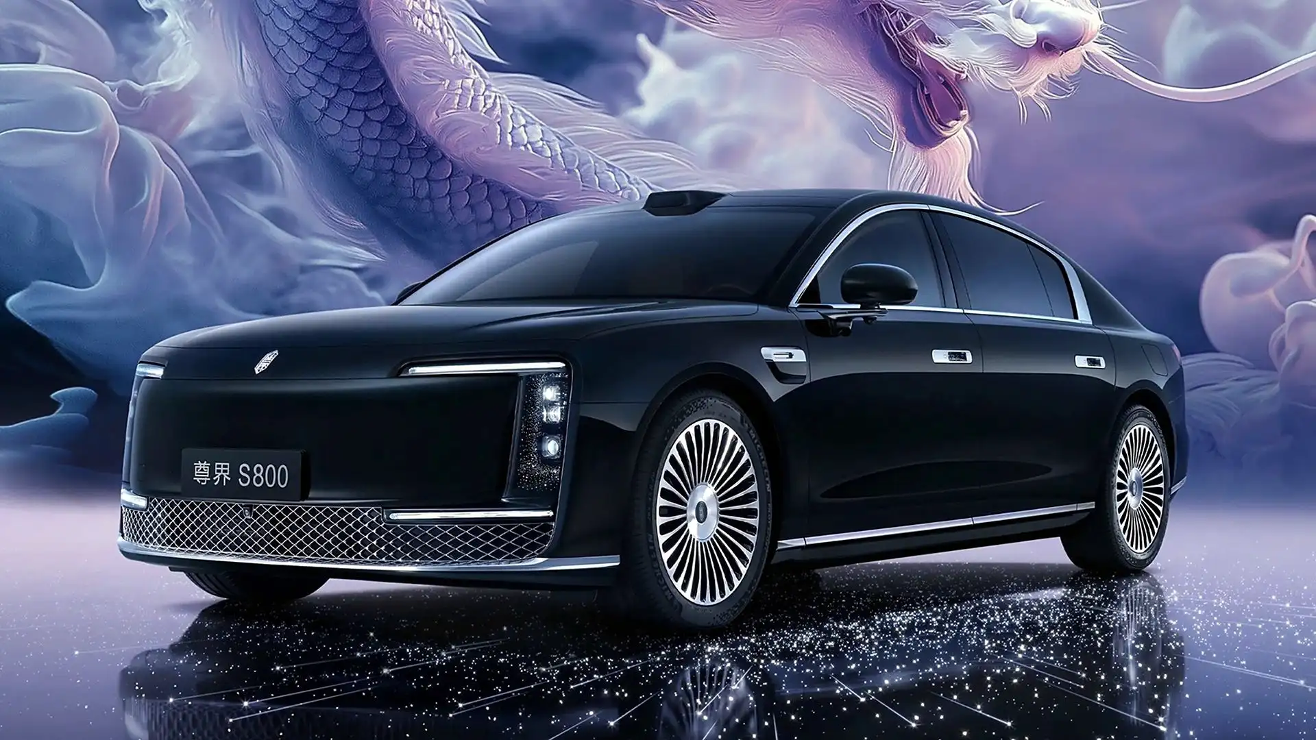 JAC и Huawei презентовали роскошного конкурента Rolls-Royce и Maybach (фото)