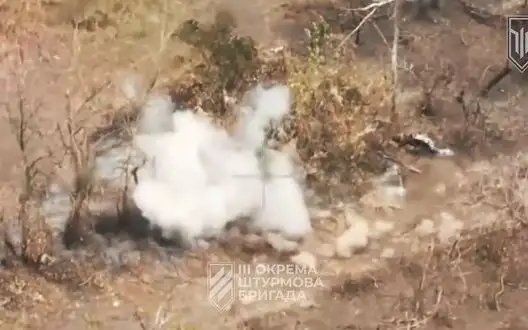 Drone operators of 3rd SAB destroy enemy vehicles and infantrymen. VIDEO