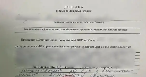 Житель Хмельниччини підробив довідку ВЛК, щоб уникнути мобілізації: що йому загрожує